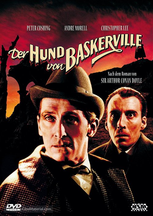 The Hound of the Baskervilles - German DVD movie cover