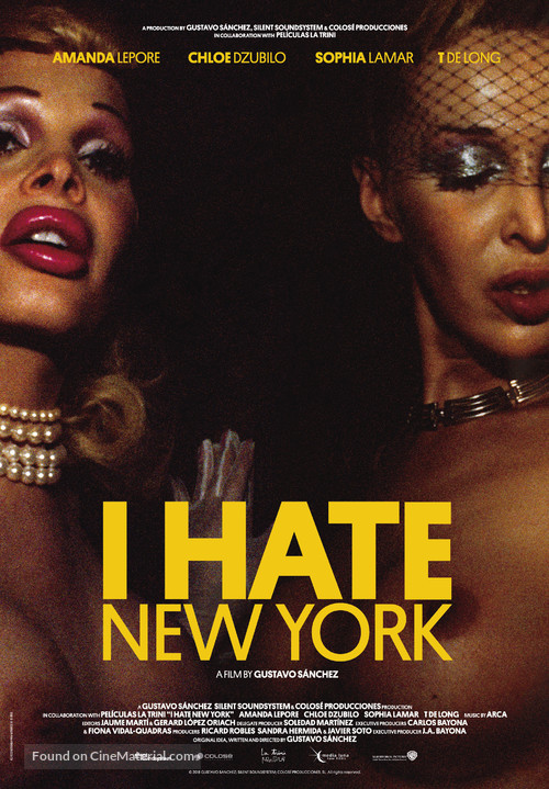 I Hate New York - Spanish Movie Poster