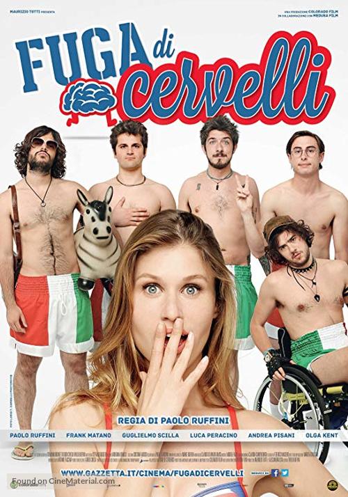 Fuga di cervelli - Italian Movie Cover