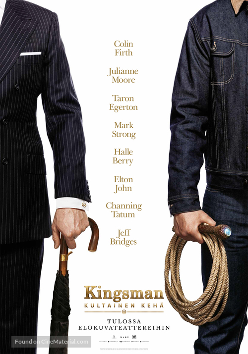 Kingsman: The Golden Circle - Finnish Movie Poster