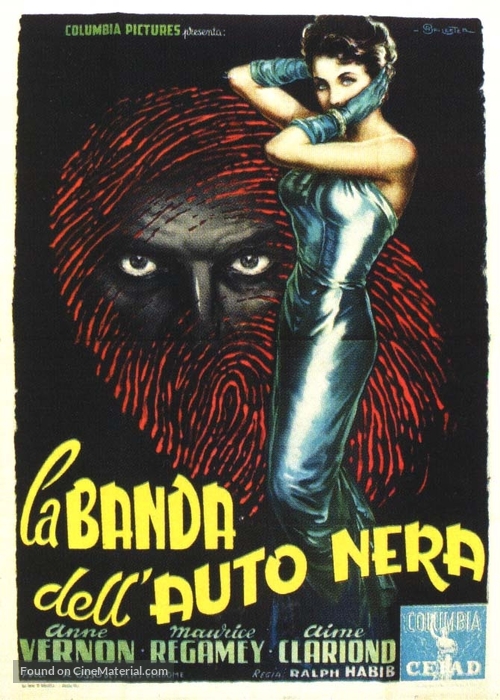 Rue des Saussaies - Italian Movie Poster