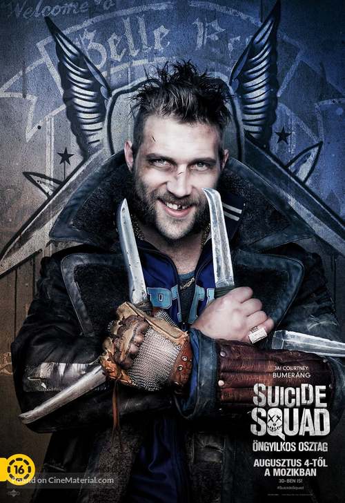 Suicide Squad - Hungarian Movie Poster