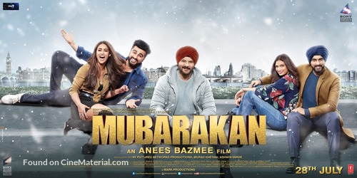 Mubarakan - Indian Movie Poster