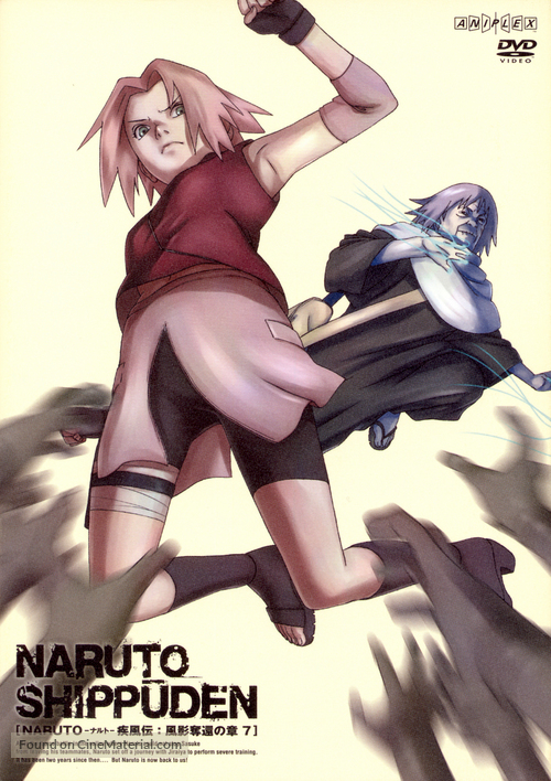 &quot;Naruto: Shipp&ucirc;den&quot; - Japanese DVD movie cover