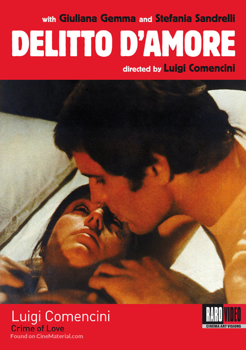Delitto d&#039;amore - DVD movie cover