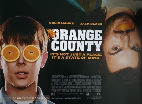 Orange County - British Movie Poster