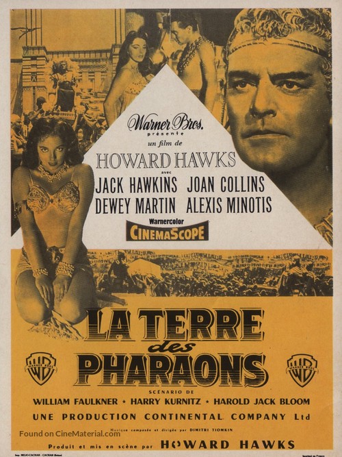 Land of the Pharaohs - French Movie Poster