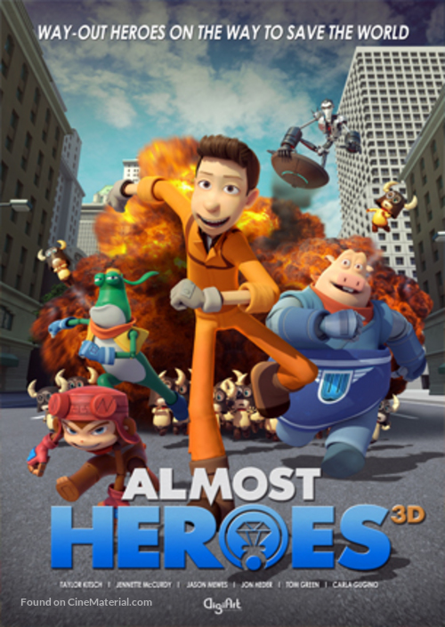 Almost Heroes 3D - South Korean Movie Poster