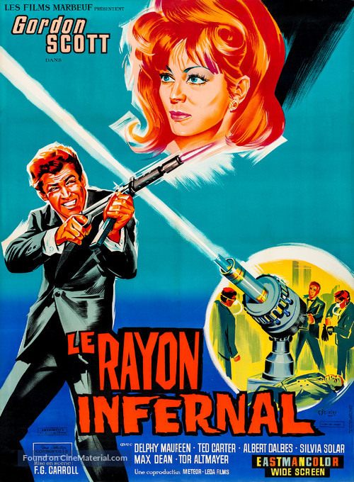 Raggio infernale, Il - French Movie Poster