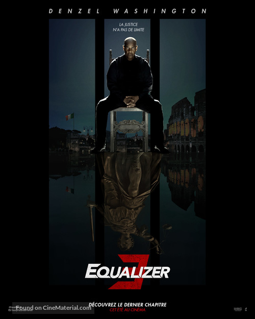 The Equalizer 3 - French Movie Poster