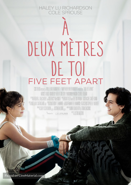 Five Feet Apart - Swiss Movie Poster