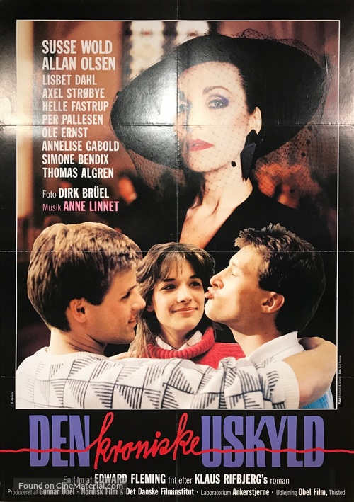 Den kroniske uskyld - Danish Movie Poster