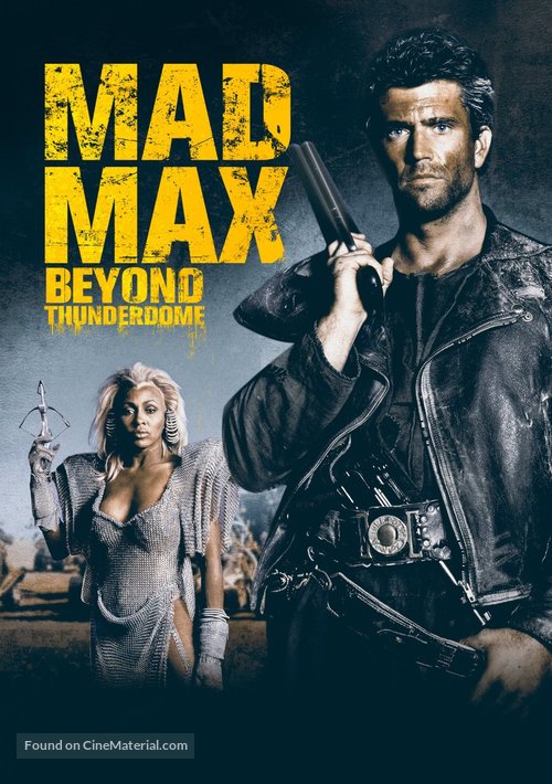 Mad Max Beyond Thunderdome - British DVD movie cover
