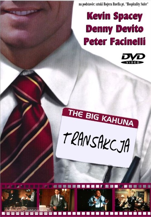 The Big Kahuna - Polish DVD movie cover