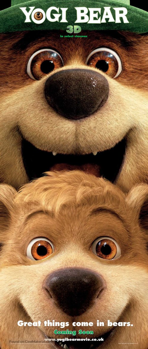 Yogi Bear - British Movie Poster