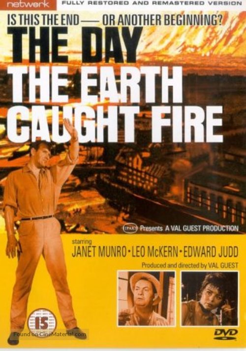 The Day the Earth Caught Fire - British Movie Cover