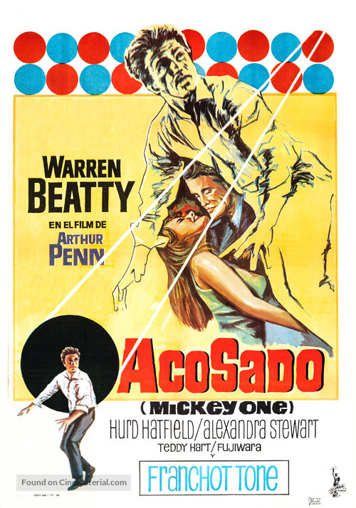 Mickey One - Spanish Movie Poster