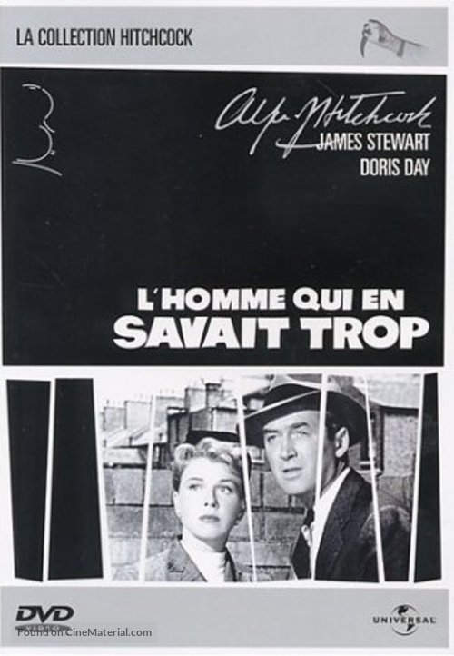 The Man Who Knew Too Much - French DVD movie cover