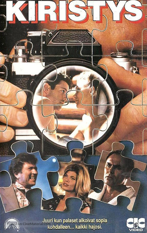 Blackmail - Finnish VHS movie cover