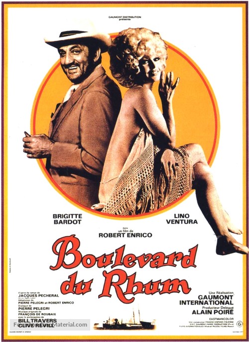Boulevard du rhum - French Movie Poster