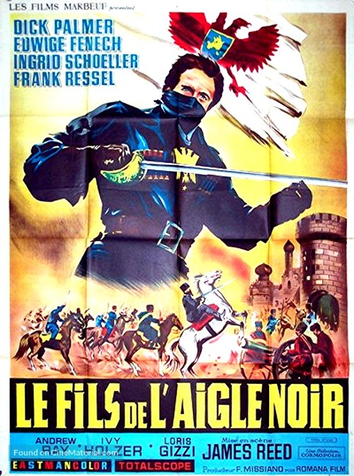 Il figlio di Aquila Nera - French Movie Poster