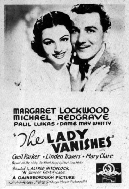 The Lady Vanishes - Movie Poster