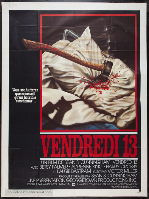 Friday the 13th - French Movie Poster