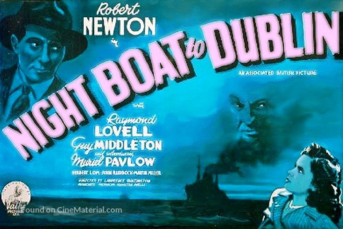 Night Boat to Dublin - British Movie Poster