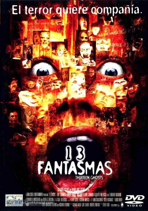 Thir13en Ghosts - Spanish DVD movie cover