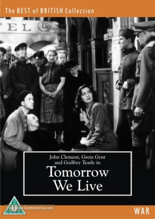 Tomorrow We Live - British DVD movie cover
