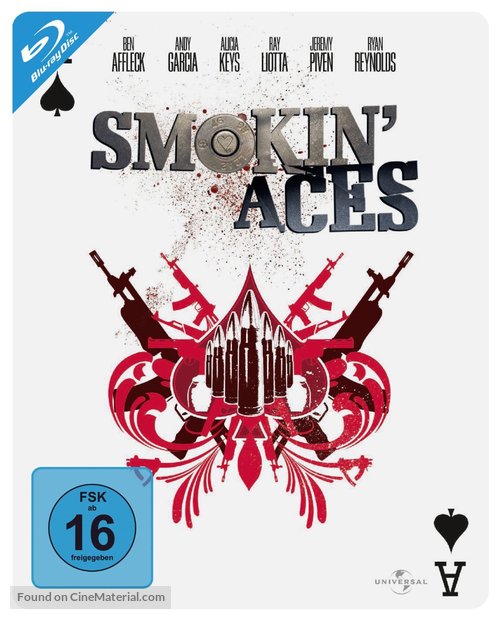 Smokin&#039; Aces - German Blu-Ray movie cover
