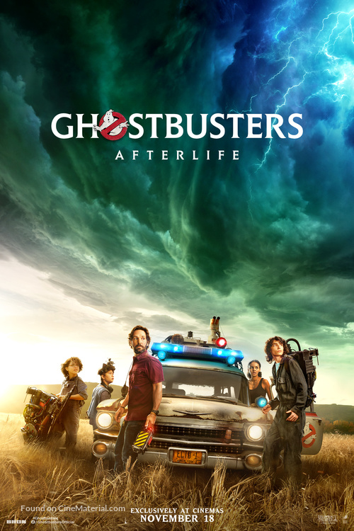 Ghostbusters: Afterlife - British Movie Poster