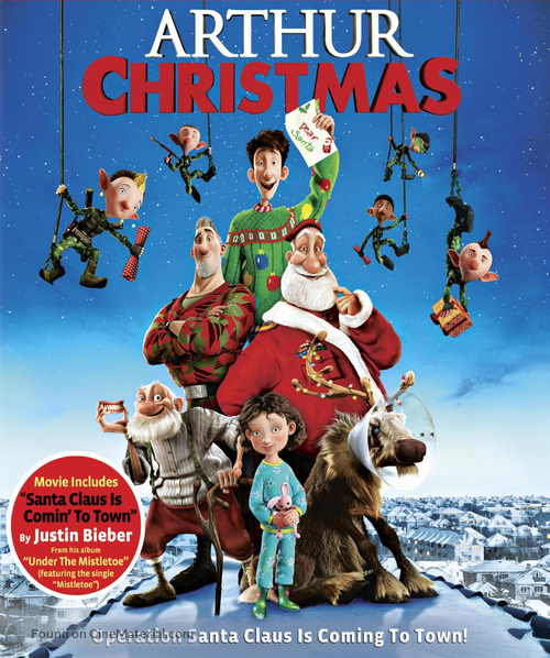 Arthur Christmas - Blu-Ray movie cover