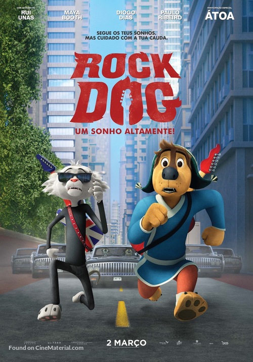 Rock Dog - Portuguese Movie Poster
