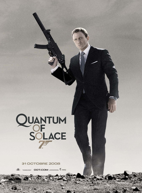 Quantum of Solace - French Movie Poster