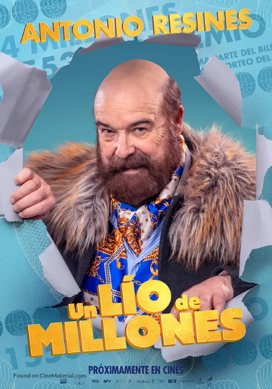 Un l&iacute;o de millones - Spanish Movie Poster