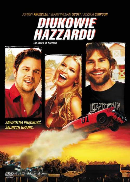 The Dukes of Hazzard - Polish DVD movie cover