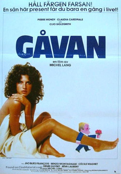 Le cadeau - Swedish Movie Poster