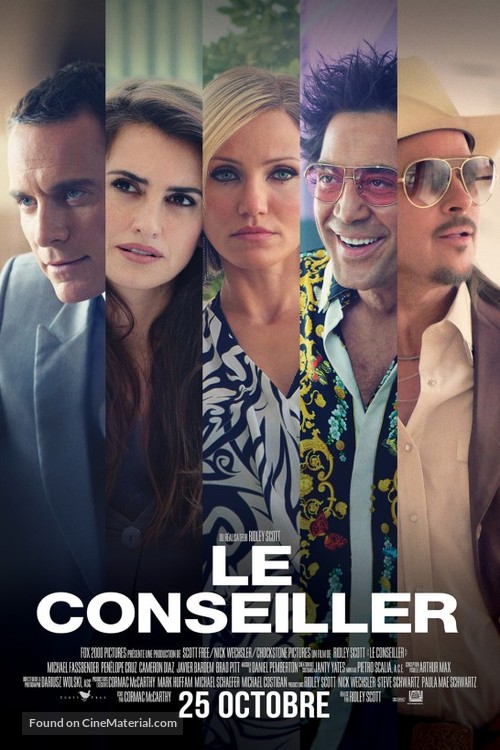 The Counselor - Canadian Movie Poster