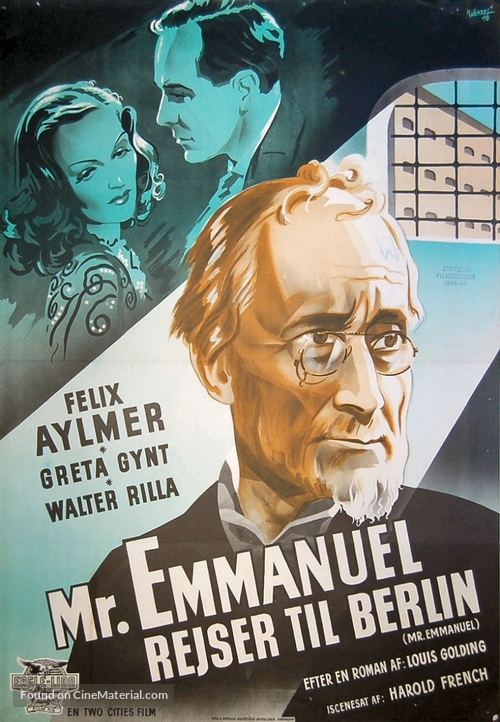 Mr. Emmanuel - Danish Movie Poster