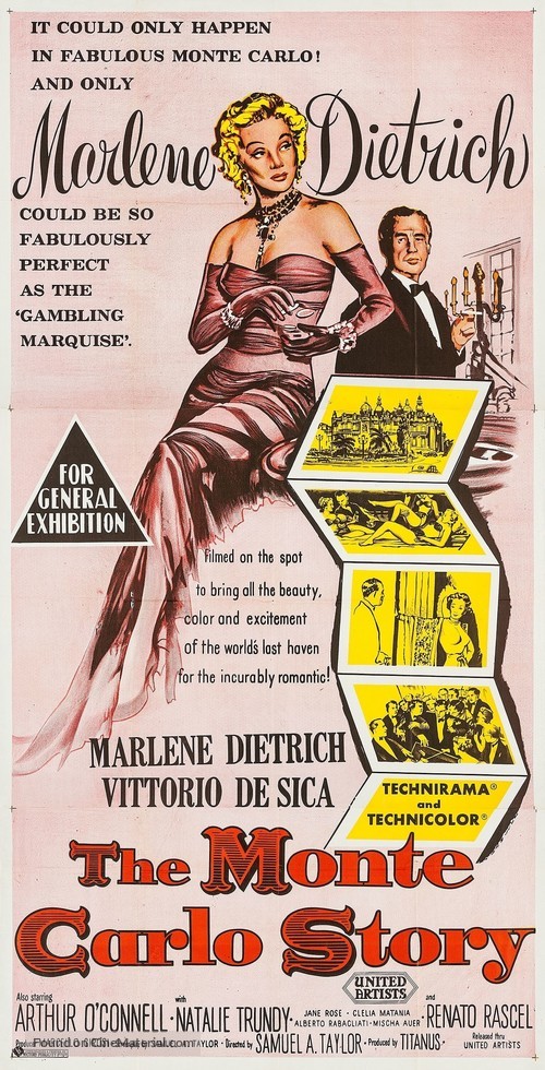Montecarlo - Australian Movie Poster