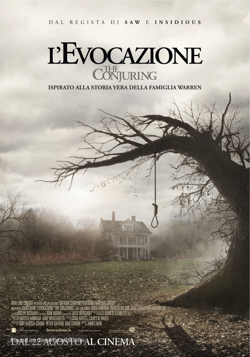 The Conjuring - Italian Movie Poster