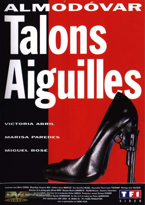 Tacones lejanos - French Movie Cover