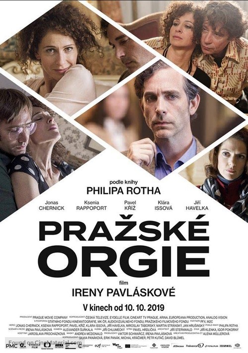 Prazsk&eacute; orgie - Czech Movie Poster