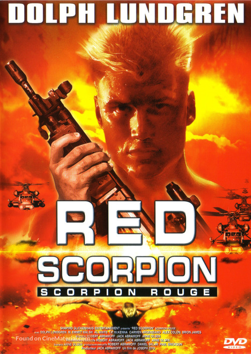 Red Scorpion - French Movie Cover