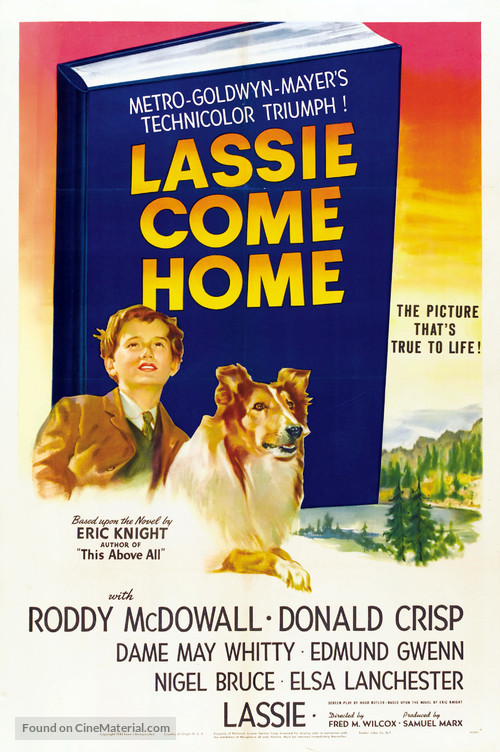 Lassie Come Home - Movie Poster