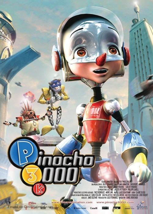 Pinocchio 3000 - Spanish Movie Poster