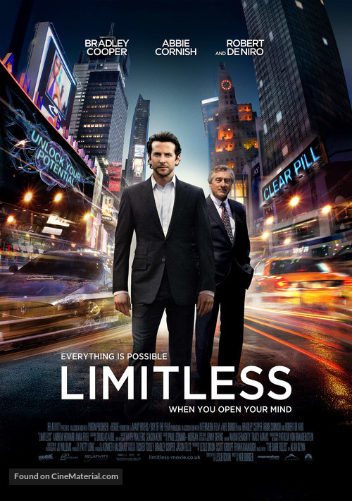 Limitless - British Movie Poster