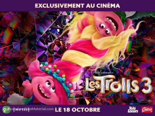 Trolls Band Together - French Movie Poster