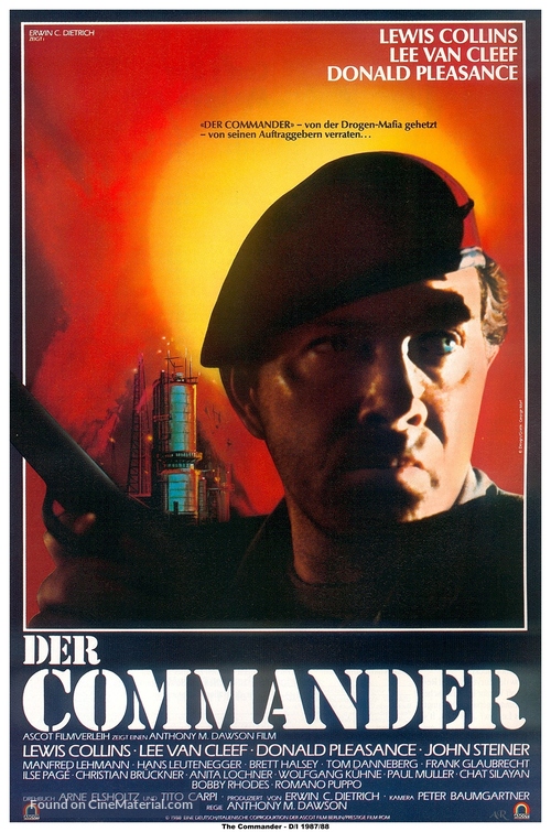 Der Commander - German Movie Poster